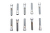 Colony #SHC-972 - Allen Socket Cap Bolt Knurled Chrome 5/16-18 inch X 1-3/4 in