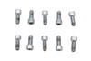 Colony #SHC-907 - Allen Socket Cap Bolt Knurled Chrome 1/4 inch x 5/8 inch