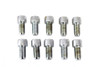 Colony #SHC-929 - Allen Socket Cap Bolt Knurled Chrome 3/8 inch-24 X 3/4 inch