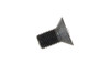 V-Twin #75458257 - Black Hex Flat Cap Screw 3/8 inch-24 x 3/4 inch