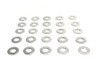 Gardner-Westcott #33573 - Chrome Flat Washers 1/2 inch, Extra Thick