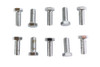 Colony #HHC-669 - Hex Cap Bolts Chrome 3/8 inch x 1 inch
