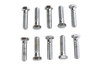 Colony #HHC-671 - Hex Cap Bolts Chrome 3/8 inch x 1-1/2 inch