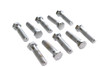 Colony #HHC-671 - Hex Cap Bolts Chrome 3/8 inch x 1-1/2 inch