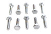 Colony #HHC-603 - Hex Cap Bolts Chrome  1/4 inch x 1 inch