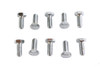 Colony #HHC-610 - Hex Cap Bolts Chrome 5/16 inch x 3/4 inch