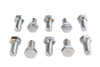 Colony #HHC-618 - Hex Cap Bolts Chrome 3/8 inch x 3/4 inch