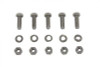 V-Twin - Stainless Steel Muffler Clamp Bolt Set