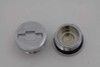 V-Twin #11-0288 - Primary Cover Cap Set Chrome