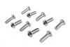 Colony #BHC-830 - Allen Button Head Screws Chrome 1/4 inch X 3/4 inch