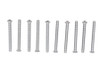 Colony #BHC-839 - Allen Button Head Screws Chrome 1/4 inch X 2-1/2 inch