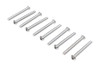 Colony #BHC-839 - Allen Button Head Screws Chrome 1/4 inch X 2-1/2 inch