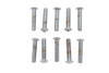 Colony #BHC-845 - Allen Button Head Screws Chrome 5/16 inch X 1-1/2 inch
