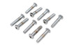 Colony #BHC-845 - Allen Button Head Screws Chrome 5/16 inch X 1-1/2 inch