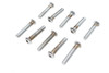 Colony #BHC-846 - Allen Button Head Screws Chrome 5/16 inch X 1-3/4 inch