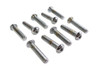 Colony #BHC-853 - Allen Button Head Screws Chrome 3/8 inch-16 X 1-3/4 inch