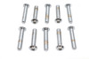 Gardner-Westcott #13340 - Allen Button Head Screws Chrome 3/8 inch X 2 inch