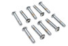 Gardner-Westcott #13340 - Allen Button Head Screws Chrome 3/8 inch X 2 inch