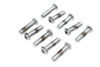 Colony #BHC-810 - Allen Button Head Screws Chrome 1/4 inch X 1 inch