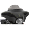 Klock Werks #KWW-01-0196 - Flare® Windshield - 6-1/2" - Black - '86-'95 FLHT