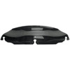 Klock Werks #KWW-01-0204 - Flare® Windshield - 3-1/2" - Black - '96-'13 FLH