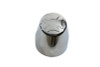 V-Twin - Chrome Rear Axle Nut Caps Maltese Style