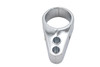 V-Twin #11-0052 - Dual Throttle Cable Clamp Chrome