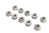 V-Twin #70997994 - Flexloc Nut 1/4 inch-28 Cadmium