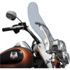 Klock Werks #KWW-02-0217 - Billboard Flare® Windshield - 19-3/8" - Clear - '94-'25 FLH/FLD