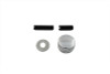 V-Twin #74547 - Seat Mount Knob Knurled Chrome