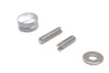 V-Twin #74547 - Seat Mount Knob Knurled Chrome
