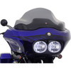 Klock Werks #KWW-01-0232 - Sport Flare® Windshield - 12" - Dark Smoke - '96-'13 FLTR