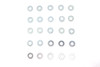 Eastern #A-6663HB - Replica Zinc Washer 9/16 inch X 1-1/8 inch X 3/32 inch