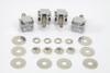 V-Twin #O91-6817C(4) - Krommet Maltese Type Chrome