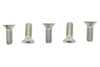 Colony - Cast Wheel Front and Rear Disc Screw and Nut Kit Zinc