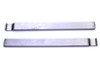 Wyatt Gatling #A-1540X - Mount Strips for Gas Tank Emblems Raw Steel