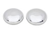 Wyatt Gatling #03-0027/6 - Stock Style Gas Cap Set Vented and Non-Vented Chrome