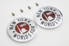 Wyatt Gatling - 1940 World's Fair Round Tank Emblem Set