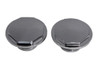 Wyatt Gatling #4704 - Chrome Button Head Hexagon Vented and Non-Vented Gas Cap Set