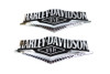V-Twin - Factory Style Tank Emblem Set