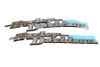 V-Twin - Factory Style Tank Emblem Set Chrome