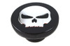 Wyatt Gatling #78575RB - Black Skull Style Vented Gas Cap
