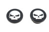 Wyatt Gatling #78641B - Black Skull Style Vented and Non-Vented Gas Cap Set