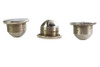 Wyatt Gatling - JD Gas Cap Set Vented Nickel Plated