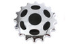 Wyatt Gatling #78085 - Sprocket Gas Cap Vented Chrome