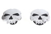 Wyatt Gatling #78294 - Skull Style Gas Cap Set Chrome