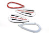 Wyatt Gatling - Gas Tank Emblems with Red Lettering
