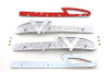 Wyatt Gatling - Gas Tank Emblems with Chrome Lettering