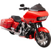Klock Werks #KWW-01-0326 - Sport Flare® Windshield - 9" - Dark Smoke - '15-'25 FLTR