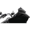 Klock Werks #KWW-01-0326 - Sport Flare® Windshield - 9" - Dark Smoke - '15-'25 FLTR